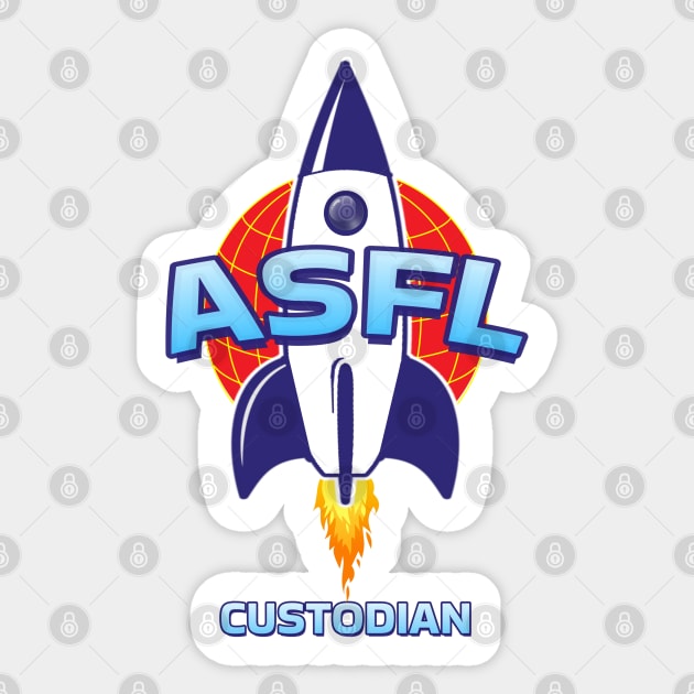 ASFL CUSTODIAN Sticker by Duds4Fun